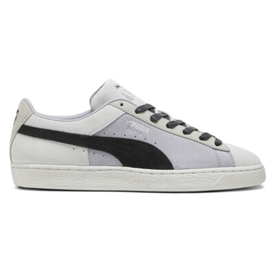 PUMA Suede Iconix Summer Lace Up Mens Grey Sneakers Casual Shoes 39578202 