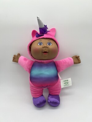 Cabbage Patch Kids Toy Cuties Pink Unicorn Baby Plush Doll