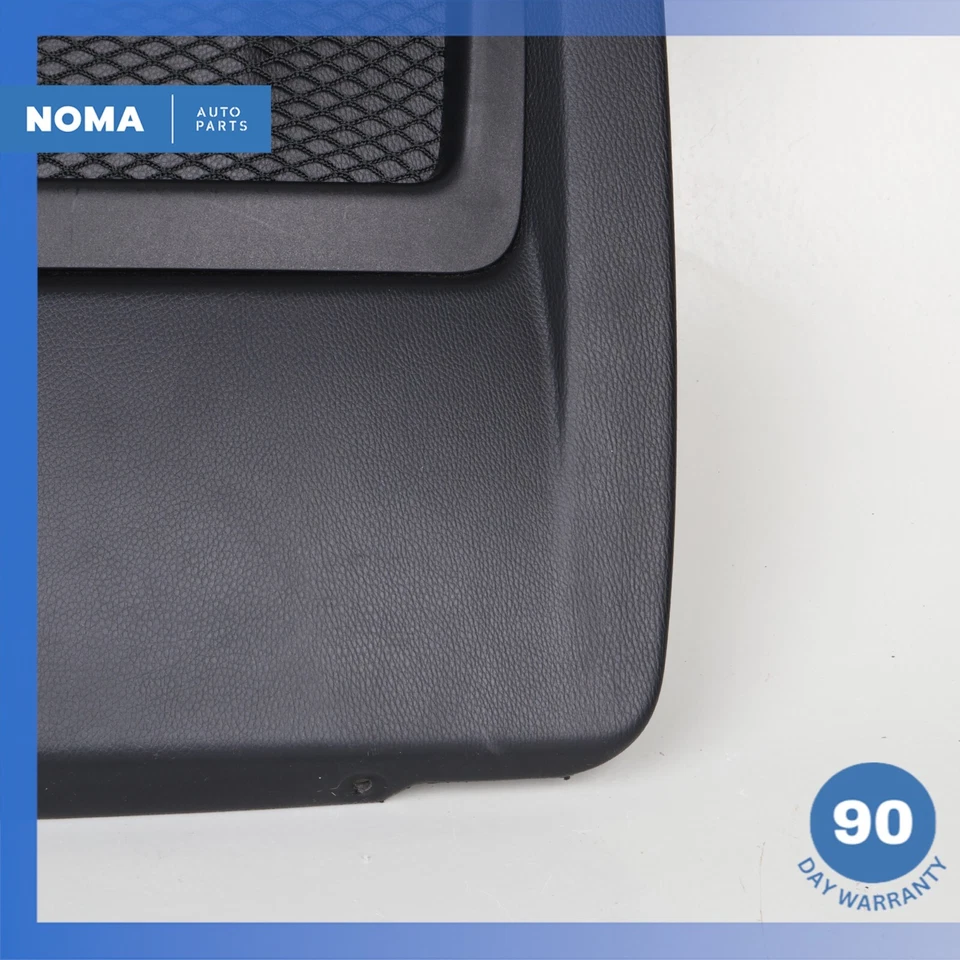 06-13 BMW E90 330i 128i Cubierta del panel trasero del asiento lateral izquierdo o derecho negro OEM Foto 2 de 4