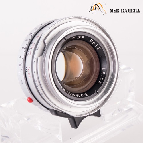 Leica Summicron-M 35mm/F2.0 Ver.4 7 Elements Rare Silver Lens Yr.1993 #977 - Picture 6 of 12