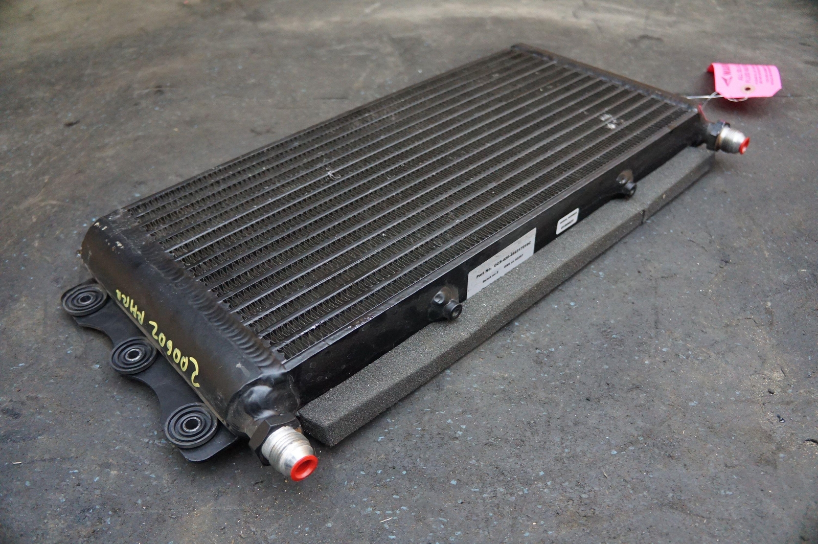 Transmission Oil Cooler Radiator 4s9317019c Oem Audi R8 Lms Gt4 2018