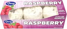 {3 PACK } Raspberry Filled Donuts 6/pk