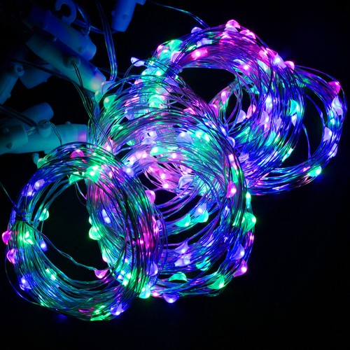 300LED Curtain Fairy Lights Garden Indoor Outdoor Party Window Wall String Light - Picture 24 of 27