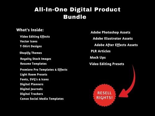 ⭐100+ Million PLR & MRR Digital Products Bundle - Passive Income Opportunity - Picture 7 of 11