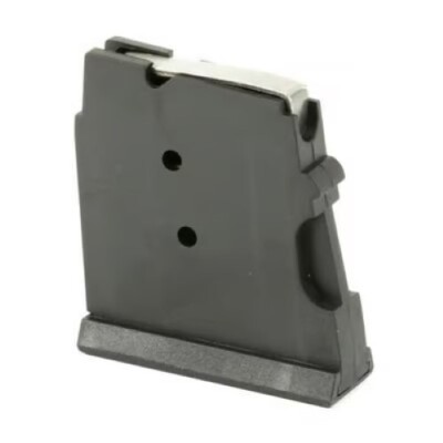 CZ USA 22 WMR/17 HMR 455 Rifle Magazine 5 Round RD Mag Black Polymer (FVS027451)