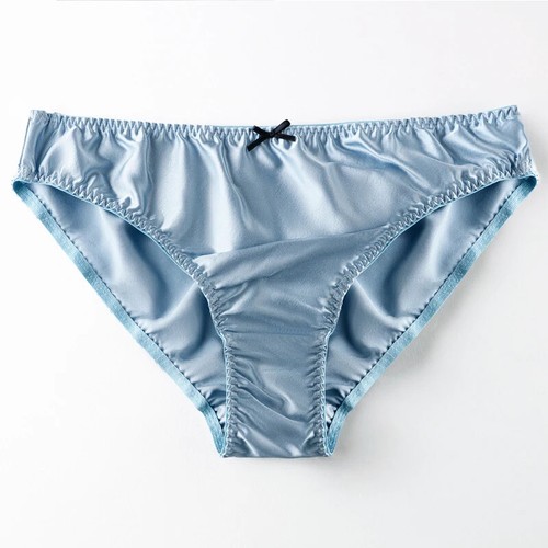 Womens Daliy Underwear Cheeky Shiny Satin Panties Silk Panties Briefs Bikinis - Picture 22 of 40