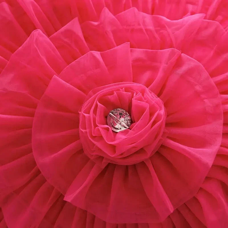 Juego de cama Royal Majestic Sun Volantes Encaje 3D Roseta Princesa Foto 4 de 4