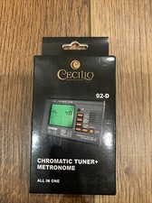 Cecilio 92-d Chromatic Tuner And Metronome new