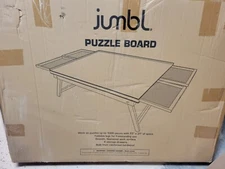 Jumbl Puzzle Board New Up To 1000 Peices 23X31 Foldable Legs 4 Storage...