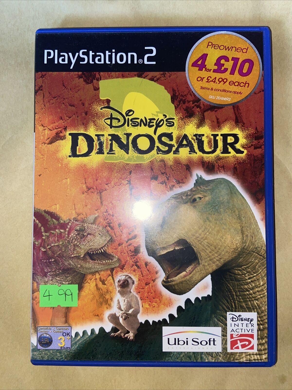 Disney's Dinosaur (ps2 nieuw), Playstation 2 Nieuwe Games