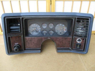 78-88 Monte Carlo SS or El Camino Malibu BLUE Dashboard Instrument