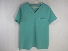Figs Scrub Top Womens XXL Green Catarina One Pocket V Neck Technical FW1000N