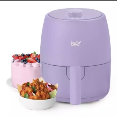 SO YAMMY  BELLA 2 Qt. Air Fryer Other 100 Recipes 75% Less Fat Easy To Use