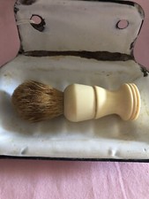 Vtg Ever Ready Shaving Brush only 500PB Pure Badger Hair 4" Tall made in USA