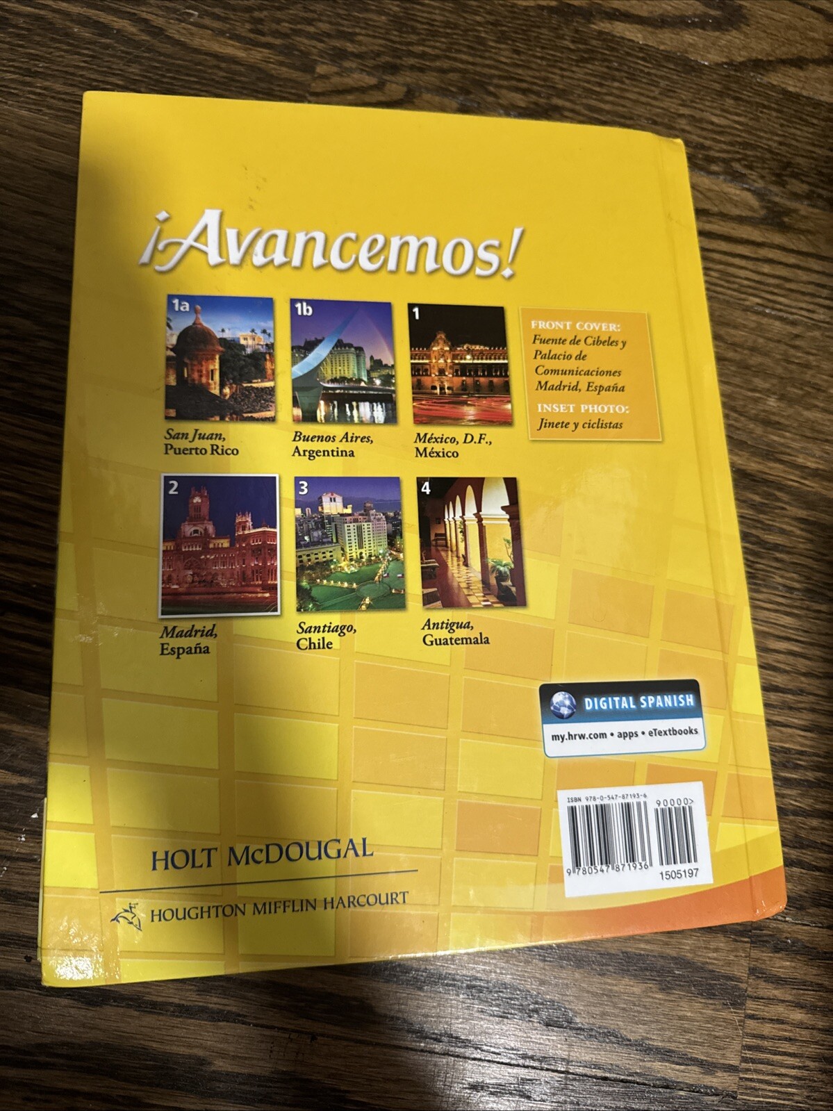 Avancemos! Spanish 2 Holt McDougal 2013 HOUGHTON MIFFLIN | eBay