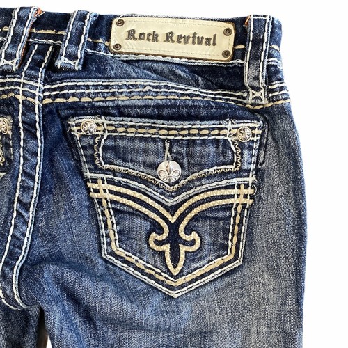 Buckle Rock Revival Womens Blue Jeans 
