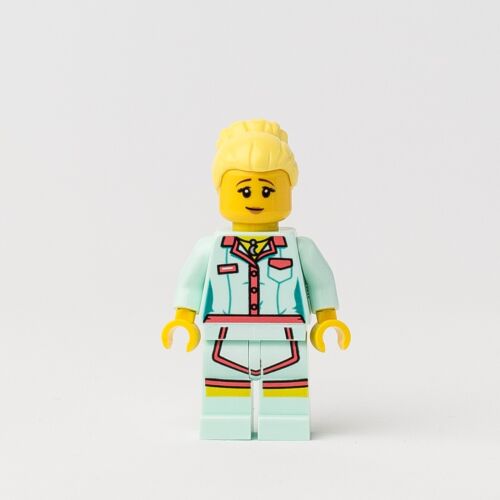 New LEGO Sally Waitress Minifigure - Hidden Side - 70422 (hs029) Diner - Picture 2 of 2