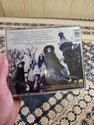 SAVATAGE Edge Of Thorns CD (c) 1993 ATLANTIC RECORDS 7824882 NEAR MINT CONDITION - Picture 4 of 11