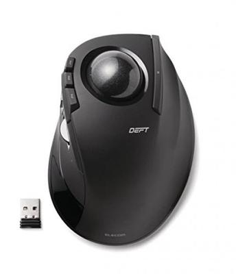 ELECOM mouse trackball wireless index black M-DT2DRBK Japan