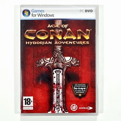 PC DVD-Rom AGE OF CONAN - HYBORIAN ADVENTURES uncut NEU! Sexy & Brutal MMORPG