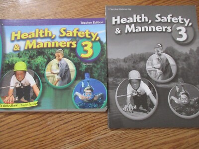 ABeka 3rd grade Health, Safety & Manners (3rd) (Teacher/Answer Key/Test ...