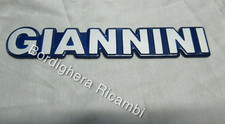 FIAT UNO PANDA TIPO 500 GIANNINI SCRITTA SIGLA STEMMA TARGHETTA ALLUMINIO NUOVA