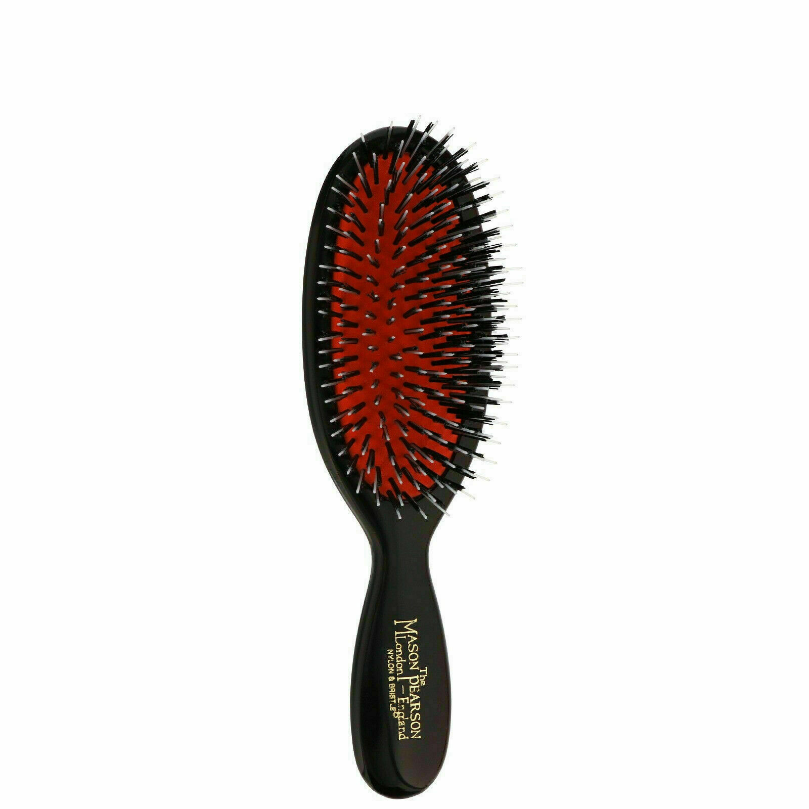 Mason Pearson Junior BN2 MEDIUM Size Bristle and Nylon Hair brush Dark