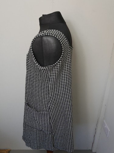 V BY VERY Women's Maxi Dress Square Neck Smart Grey Pockets Size UK 20 (B2481) - Picture 4 of 7