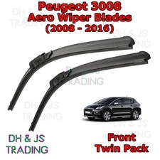 (08-16) Limpiaparabrisas delantero hoja plana Peugeot 3008 Aero limpiaparabrisas