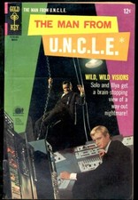 Man From U.N.C.L.E.--#17----COMIC BOOK--Gold Key--FN/VF