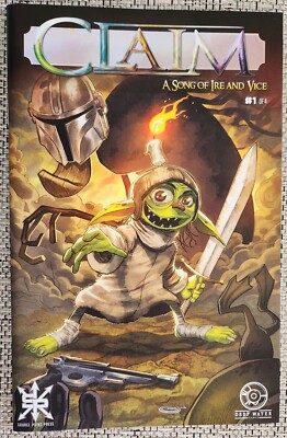 CLAIM: A SONG OF IRE & VICE #1 - Sajad Shah Variant Ltd 300 - Source Point Press