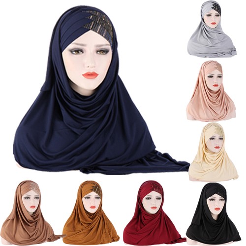 Muslim Women Hijab Scarves Shawl Head 