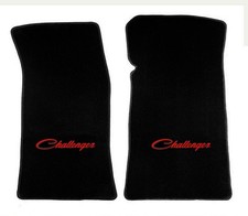New! Black Floor Mats 1972-1974 Dodge Challen...