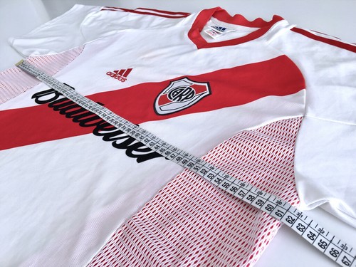 RIVER PLATE 2002/04 ADIDAS Home Football Shirt XL Argentina Soccer Jersey - Picture 11 of 12
