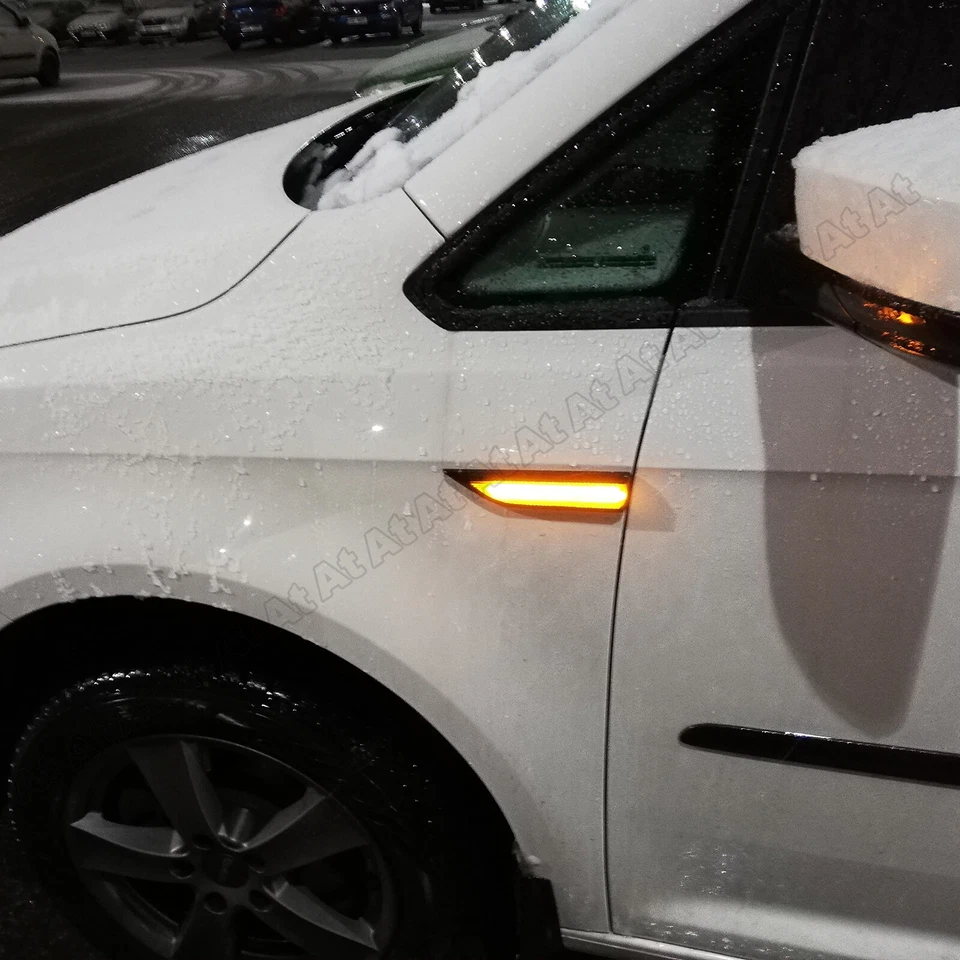 2 frecce laterali LED indicatori di direzione per VW T6 Transporter VI Bus Multivan anno 2015-2019 - Immagine 4 di 4