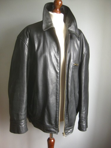 AMI LEATHER JACKET HIGHWAYMAN WESTERN 