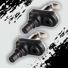 4pcs Universal Car Truck Boat Door Jamb Dome Light Hood Flange Mount Pin Switch