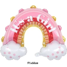 New Born Balloon It Is A Girl Baby Birth Party Decoration Helium/Air Glossy Foil