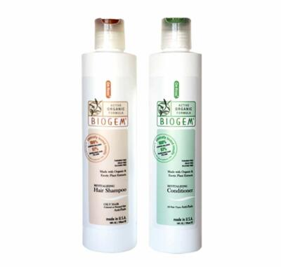 Dr ROSS BIOGEM Anti Hair Loss Set: Shampoo & Conditioner For Oily