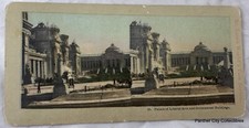 1904 Stereoview Photograph St Louis World Fair Palace Of Liberal Arts  Gov