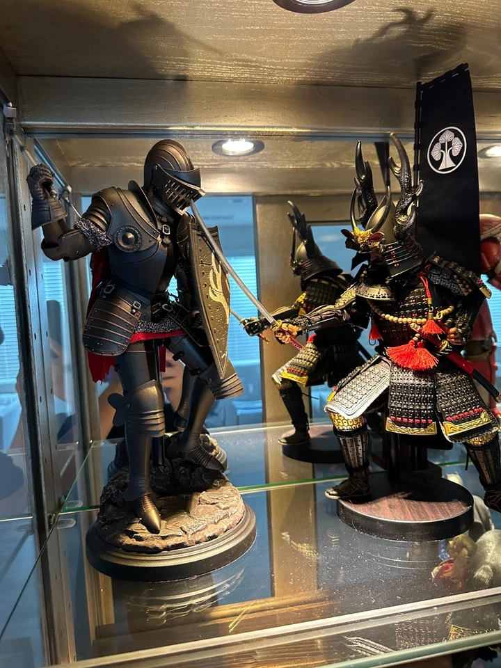 COOMODEL SE035 Caballeros del Reino Caballero Negro 2018 SHCC 1/6 Modelo Juguete Foto 4 de 4