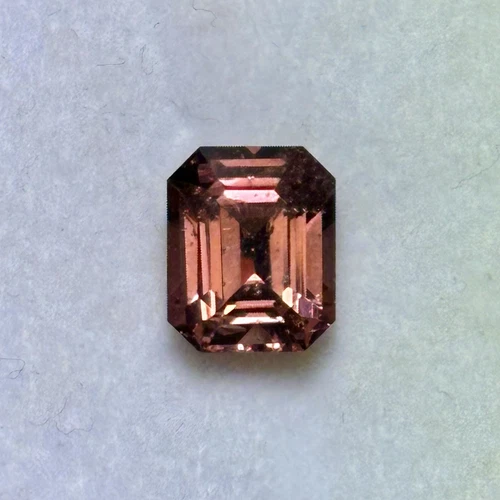 Garnet Gemstone Natural Red 3.58 Carat Rectangular Step Cut Genuine Loose Gem