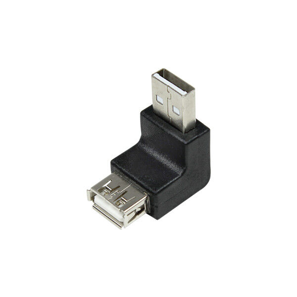 Logilink AU0025 Adapter USB 2.0-A Stecker /USB 2.0-A Buchse gewinkelt nach unten