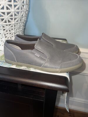 Clarks Men’s Gray Suede Slip-On Loafers s-l400.jpg main image 3