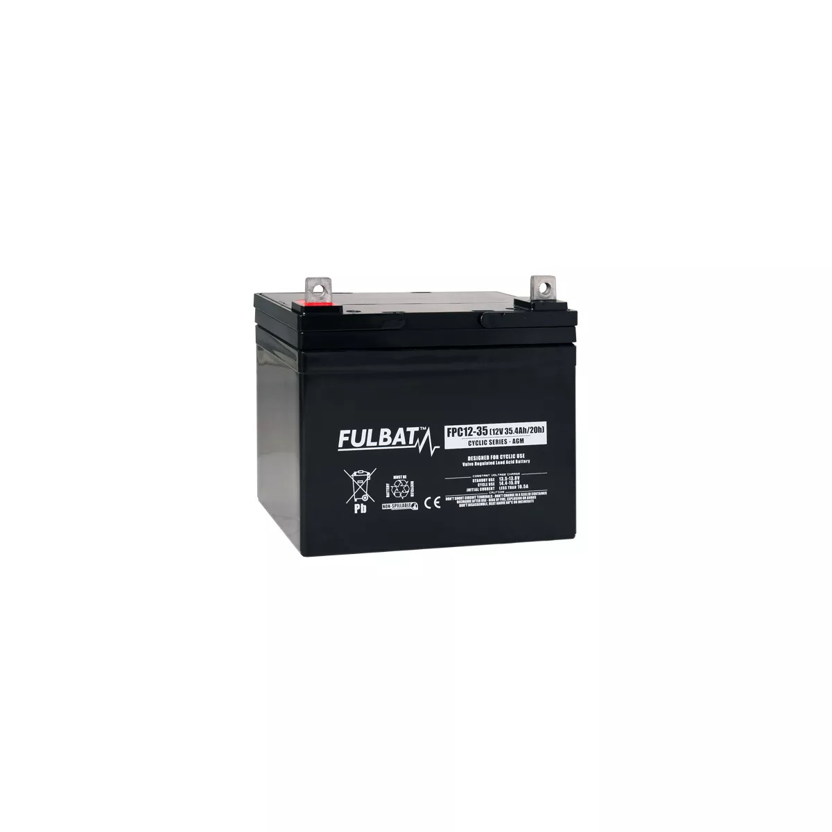 Batterie AGM Fulbat FPC12-35 12V 35.4Ah pour alimentation stationnaire