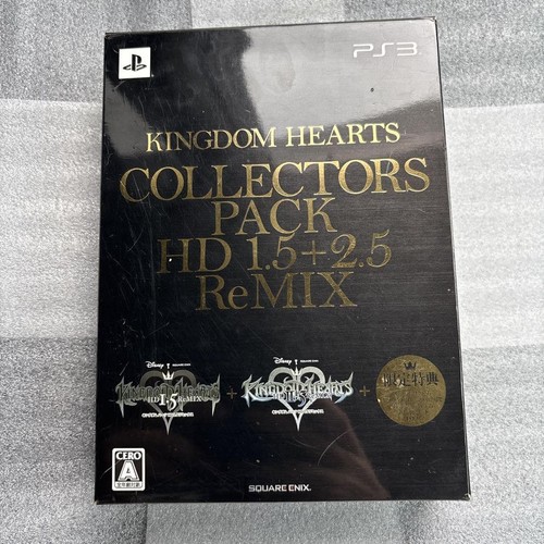 Kingdom Hearts Collectors Pack HD 1.5+2.5 Remix PlayStation 3 Game Square Enix