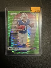2024 Panini Prizm - Rookies Keon Coleman #362 Neon Green Pulsar Prizm (RC)
