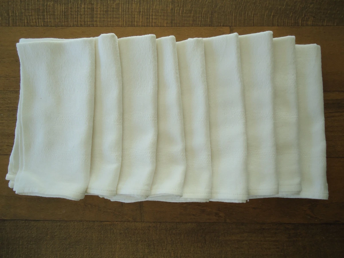 Tissu Etamine Plumetis Lizbon Blanc - Tissus des Ursules