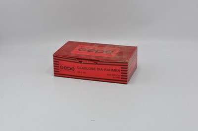 Gepe Glassless Slide Mounts 2mm 24 x 36 Vintage Slide Carriers unopen box of 100