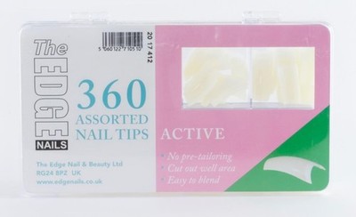 The Fudge Nails 360 verschiedene Nageltips Ultra Full Well